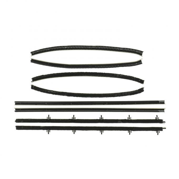 PUI Interiors 1968-1969 Chevrolet Chevelle 2 Door Sedan Window Felt Kit O203-3