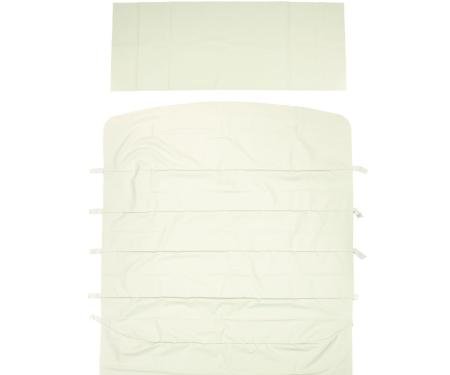 PUI Interiors 1964-1965 Pontiac GTO Hardtop White Star Headliner 64GH101C