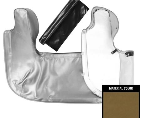 PUI Interiors 1967 Buick Skylark Saddle Convertible Top Boot 66AT06