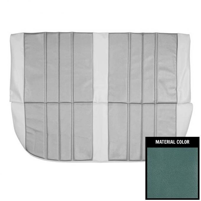 PUI Interiors 1966 Chevrolet Chevelle 4 Door Sedan Light Blue Rear Seat Cover 66AS4D12S