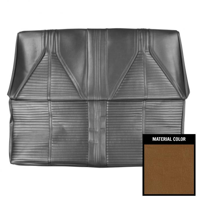 PUI Interiors 1967 Buick Skylark/GS 400 Convertible Saddle Rear Bench Seat Cover 67US06V