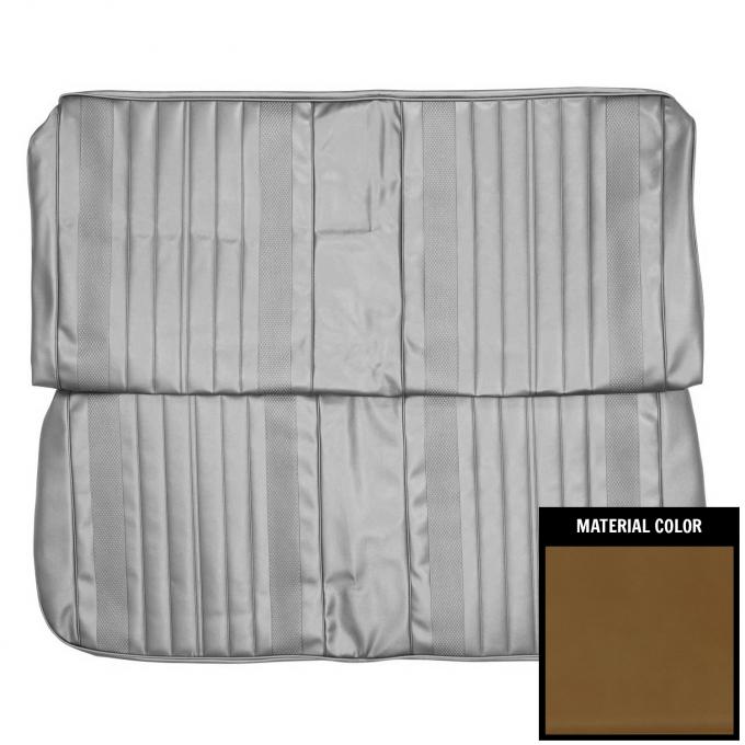 PUI Interiors 1970 Chevrolet Chevelle/Malibu 4-Door Saddle Front Bench Seat Cover 70AS4D36B