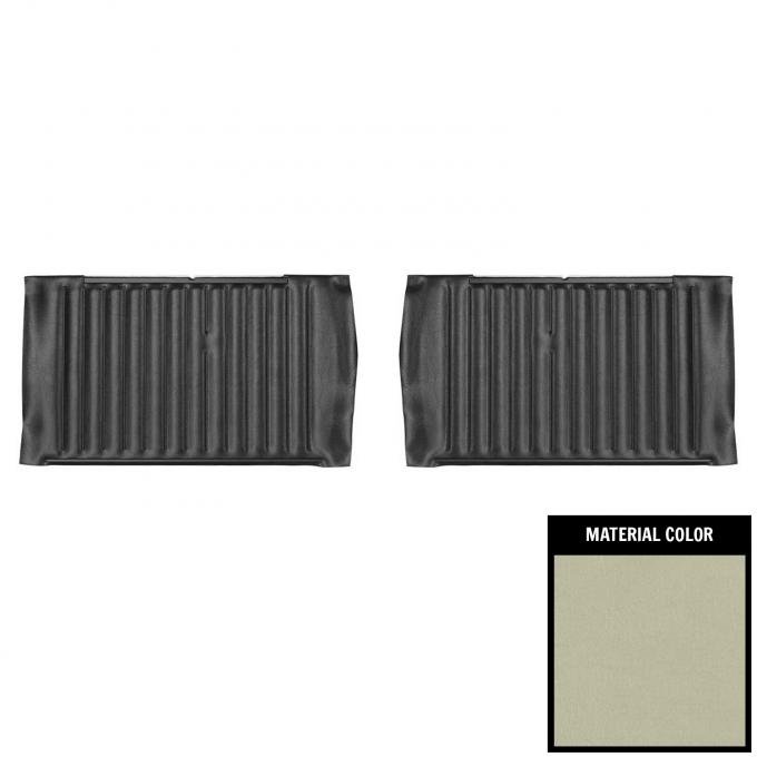 PUI Interiors 1964 Chevrolet Chevelle Convertible Fawn Gold Edition Rear Door Panels DO305V