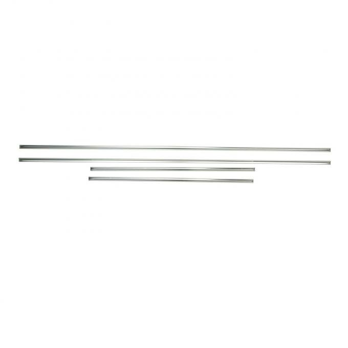 PUI Interiors 1968 Chevrolet Chevelle Hardtop Front & Rear Door Panel Moulding Kit M106