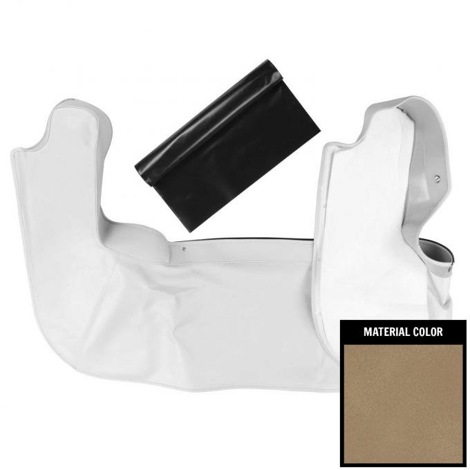 PUI Interiors 1972 GM A-Body Sandalwood Convertible Top Boot 71AT41