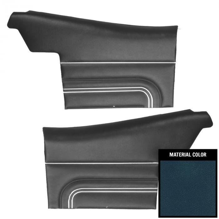 PUI Interiors 1971 GTO/LeMans Sport Convertible Pre-Assembled Blue