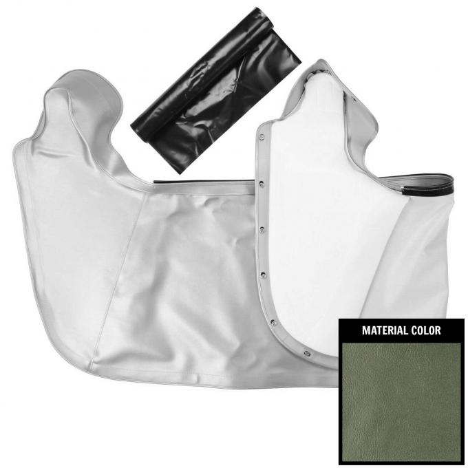 PUI Interiors 1965-1967 Pontiac B-Body Aqua Convertible Top Boot 65PBT02