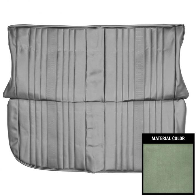 PUI Interiors 1969 Chevrolet Chevelle 4-Door Hardtop Dark Metallic Green Rear Bench Seat Cover 69AS4D24C