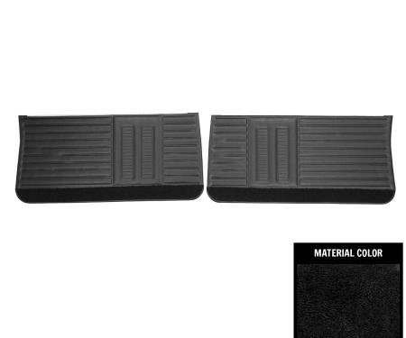 PUI Interiors 1964 Pontiac GTO/Lemans Black Gold Edition Front Door Panels DO400