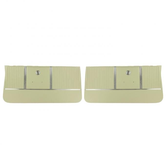 PUI Interiors 1964 Chevrolet Chevelle Fawn Pre-Assembled Gold Edition Front Door Panels PDO305