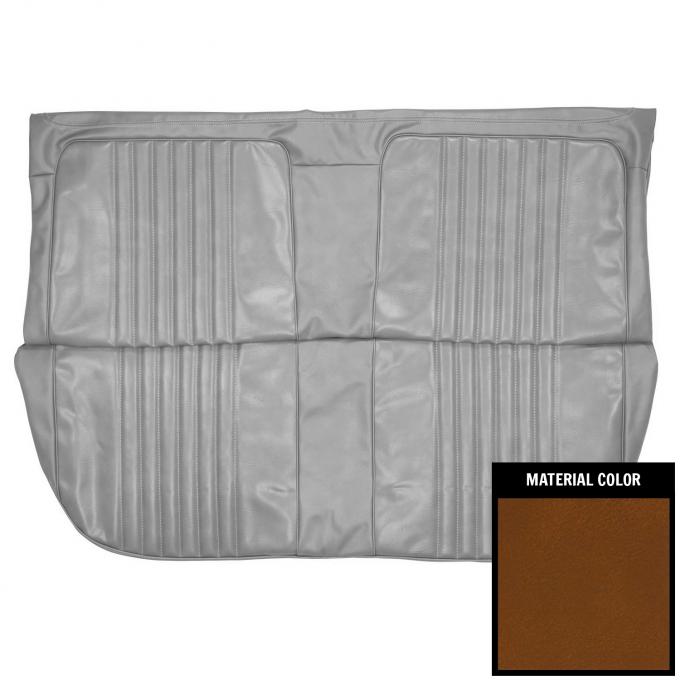 PUI Interiors 1971-72 Chevrolet Chevelle/Malibu 4-Door Wagon 3rd Row Tan Rear Bench Seat Cover 71AS4D47W3