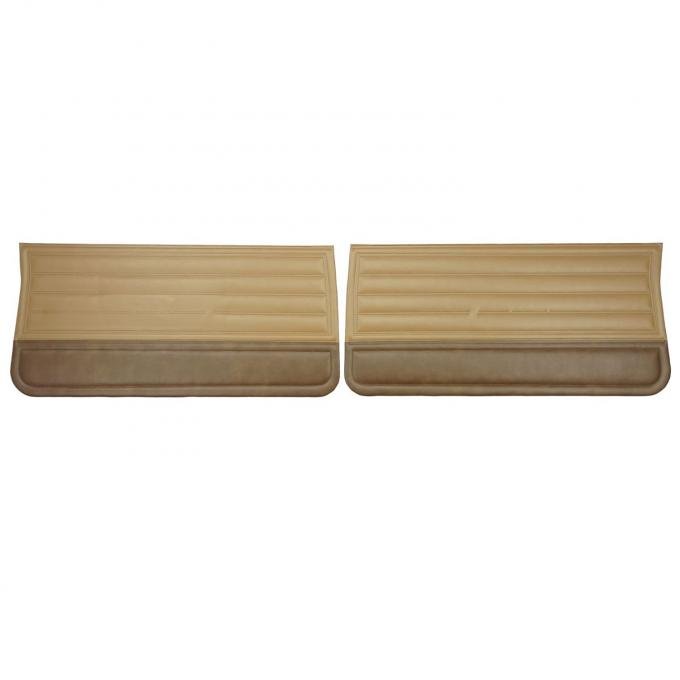 PUI Interiors 1965 Chevrolet Chevelle 2 Tone Saddle Front Door Panels D265-2