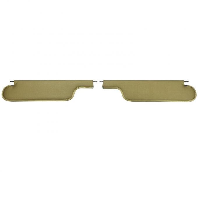PUI Interiors 1968-1970 Chevrolet Chevelle/El Camino Gold Surrey Sun Visors SV5118SC