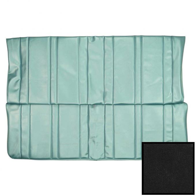 PUI Interiors 1968 Buick Skylark/GS 350 Standard Hardtop Black Rear Bench Seat Cover 68USS10C
