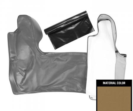 PUI Interiors 1965 Chevelle/Skylark Saddle Convertible Top Boot 65AT35