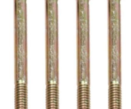 Quick Fuel Technology Fuel Bowl Screws (Med)[1 7/8"]-Gold & Gaskets 5-4 5-4QFT