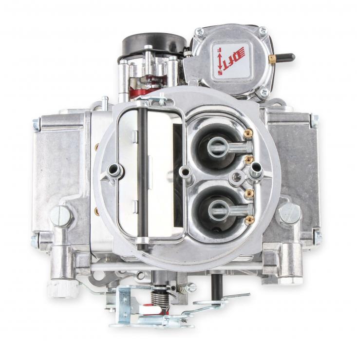 Quick Fuel Slayer 750 CFM Carburetor - Electric Choke, Square Bore, With Gauge & Line Kit