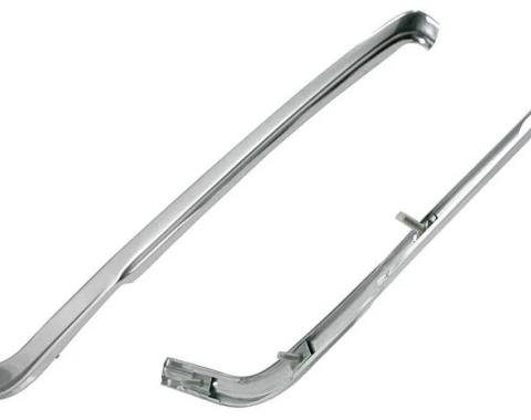 AMD Fender Eyebrow Moldings, Pair, 69 Chevelle El Camino P-NN16501