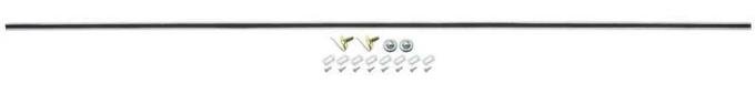 AMD Lower Tailgate Molding w/ Hardware, 68-69 El Camino P-AAR56KB