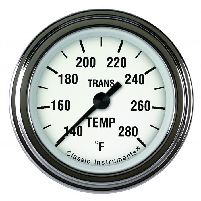 Classic Instruments White Hot Transmission Temp 2-1/8 Full Sweep WH127SLF Classic Instruments White Hot Transmission Temp 2-1/8 Full Sweep WH127SLF
