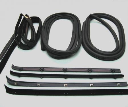 Fairchild Industries Belt Weatherstrip- Window Channel- Door Seal Kit, Inner & Outer Upper & Division Bar Driver Side & Passenger Side KG1008-8