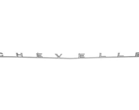AMD Rear Body Emblem, "CHEVELLE", 66 Chevelle T-4313