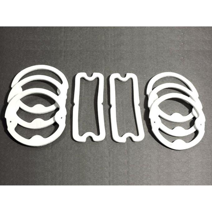 Metro Moulded Parts 8-Piece Lens Gasket Kit. LGK 2004-109
