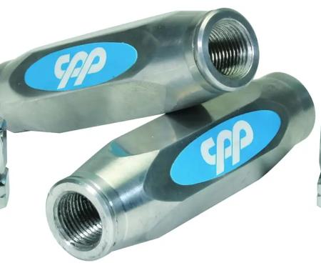 Classic Performance Aluminum Adjustable Tie Rod Sleeves Polished for a 1963-67 Nova ES2032SP-AP