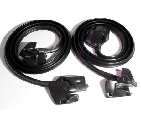Metro Moulded Parts 1969-1972 Pontiac / Buick / Oldsmobile / Chevrolet Door Seal. with Properly-Spaced Clips and Molded Ends LM 12-A