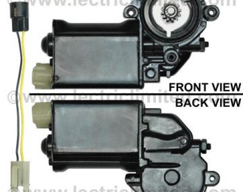 Chevelle Power Window Motor, For 2-Door, Left, 1964-1977