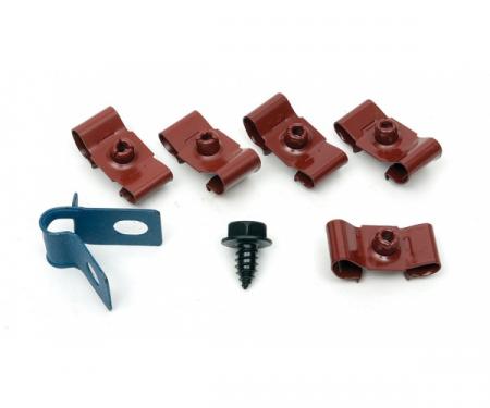 Chevelle Fuel Line Retaining Clips, Single, 5/16, For Cars Without Return Line, 1964-1967