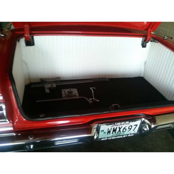 Chevelle Trunk Upholstery Panel Kit 14 Tempered Hardboard 1964 1965