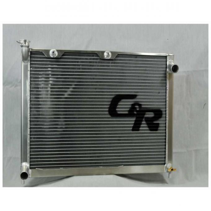 Chevelle And Malibu C&R Racing Radiator, For LS Engines, With Transmission Oil Cooler, 1968-1977