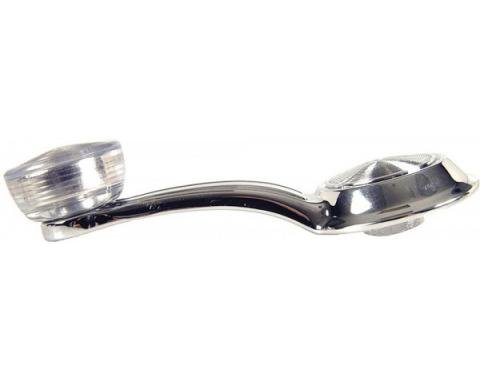 Camaro Window Crank Handle, With Clear Knob, Show Quality, For Rear Quarter Window, 1969