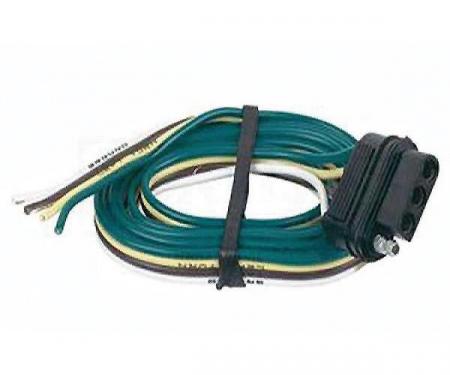 El Camino Vehicle Towing Wiring Connector, 4-Flat, 1959-1987