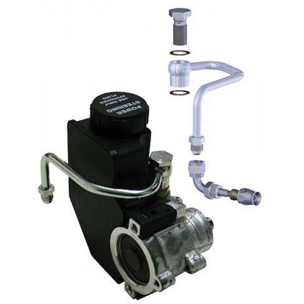 Chevelle & Malibu Power Steering Pump Hardline Kit, For Type II Pumps