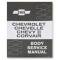 Chevelle Literature, Body By Fisher Manual, 1965