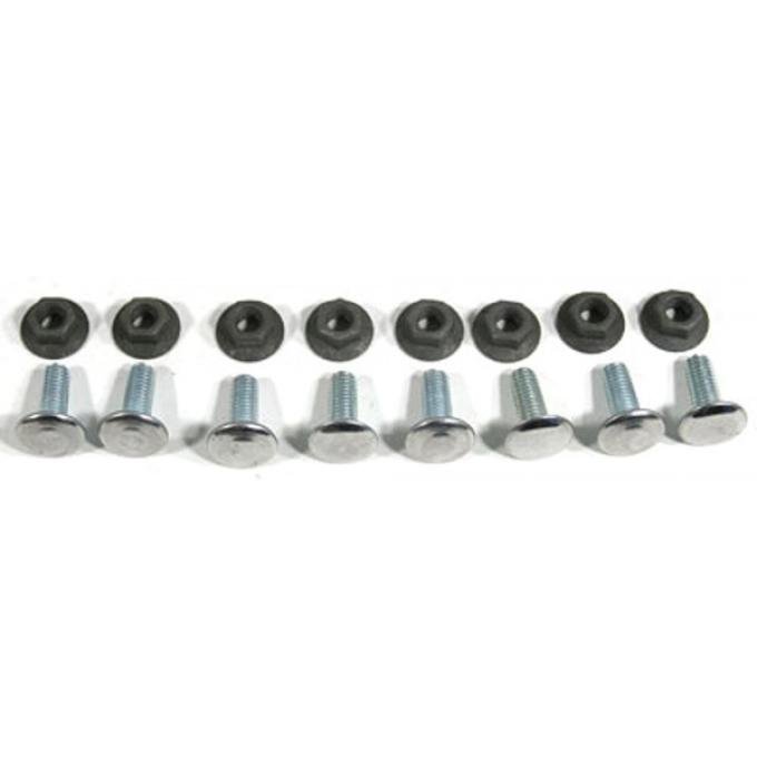 Redline Restomotive® 1974-1977 Chevrolet El Camino 16 Piece Front Bumper Bolt Kit