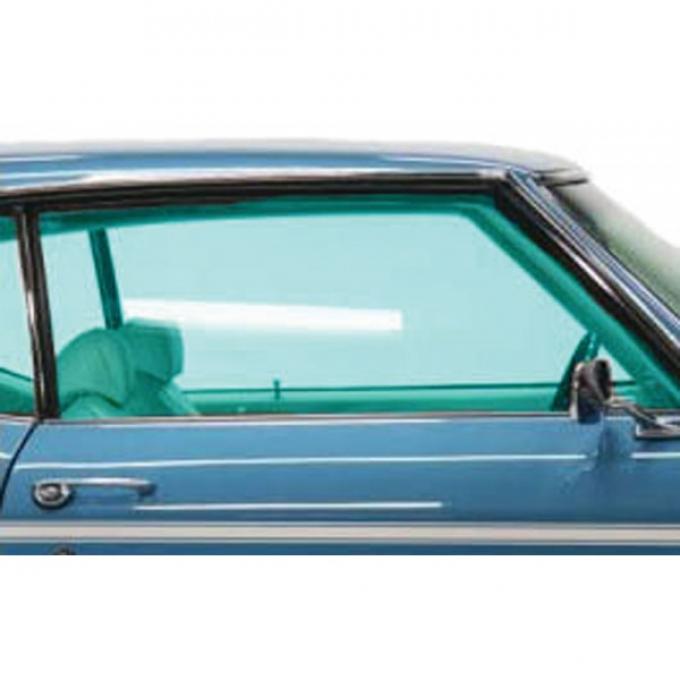 Chevelle Door Glass, 2-Door Coupe & Convertible, Right Hand, 1969