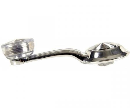 Camaro Window Crank Handle, With Clear Knob, Show Quality, 1968-1969