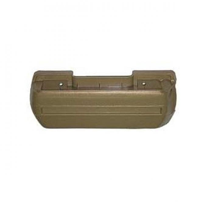 El Camino Armrest Base, Ivy Gold, 11", Right, 1968-1972