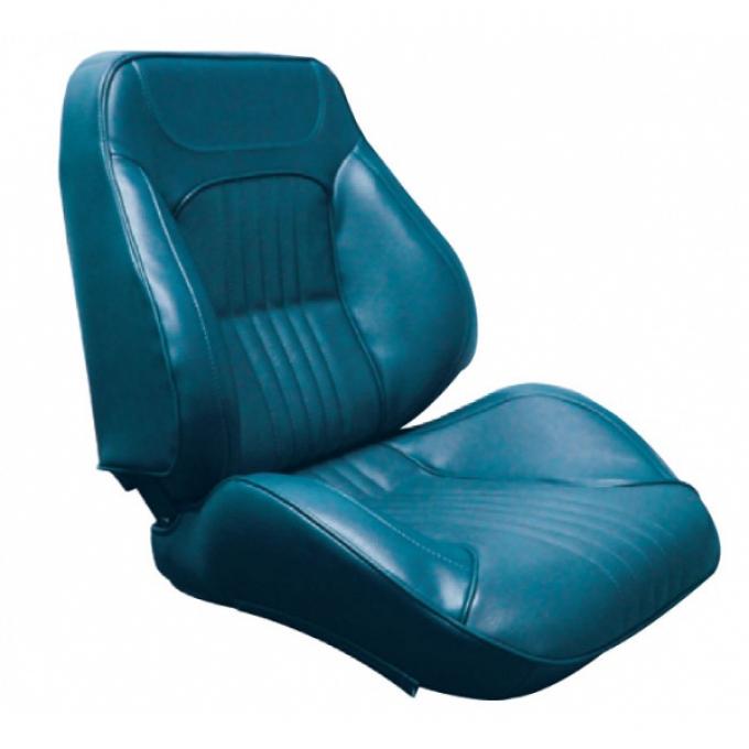 Chevelle Standard Interior, Touring II, Front Bucket Seat 1971-1972