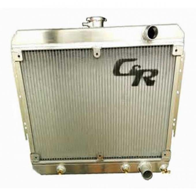 Chevelle And Malibu C&R Racing Radiator, For LS Engines, With Transmission Oil Cooler, 1966-1967