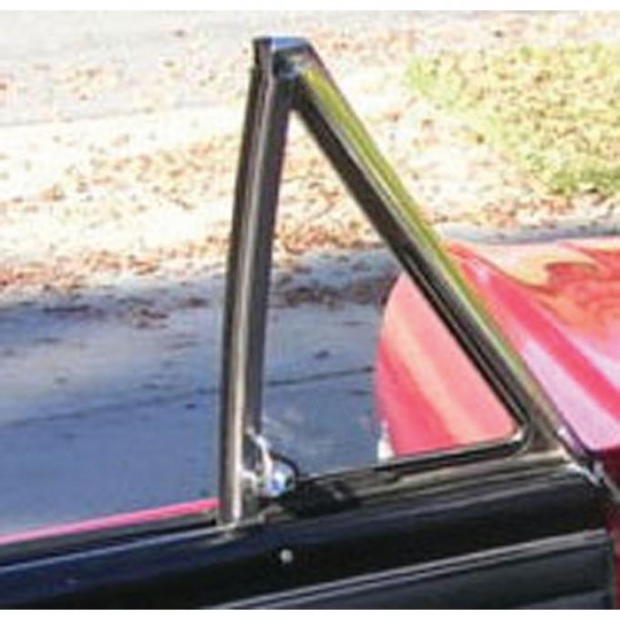 Chevelle Vent Glass, 2-Door Coupe & Convertible, Left Hand,1964-1965