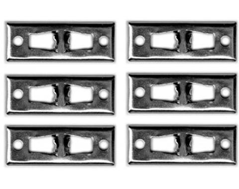 El Camino Body To Bumper Seal Clip Set, Rear, 1968-1972