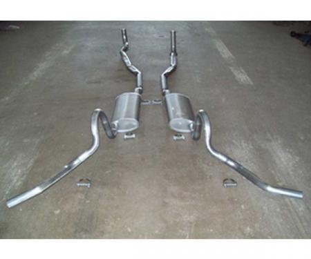 El Camino - Dual Exhaust System, Small Block, 1970-1972