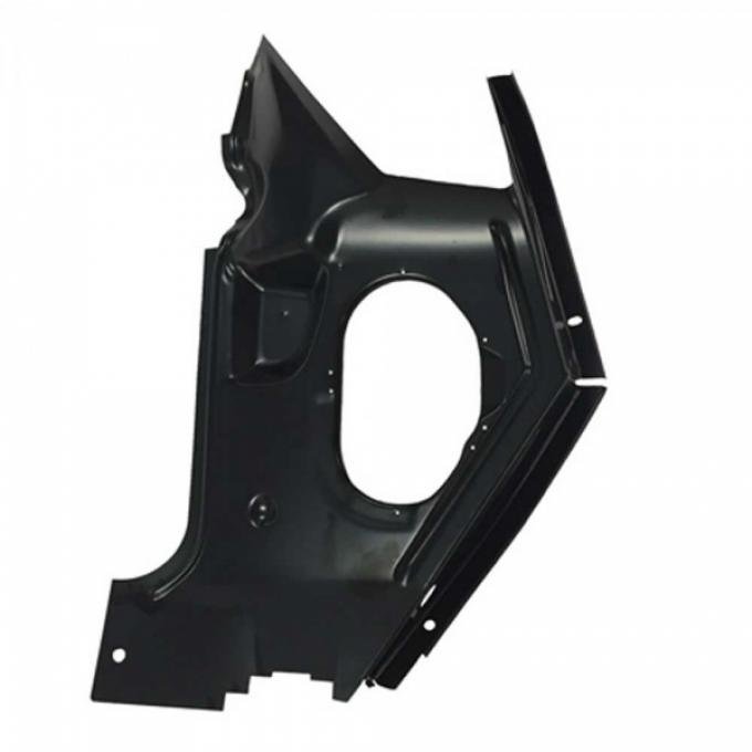 El Camino - Cowl Side Hinge Panel, Lower Inner, Left, 1966-1967