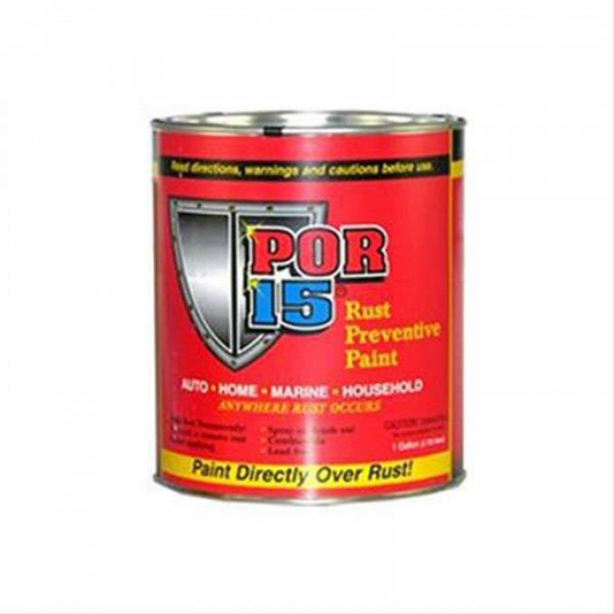 Rust Preventive Paint, Gloss Black, POR-15, Pint