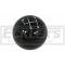 El Camino Shift Knob, 4-Speed, Black, With 3/8 Thread, 1964-1972