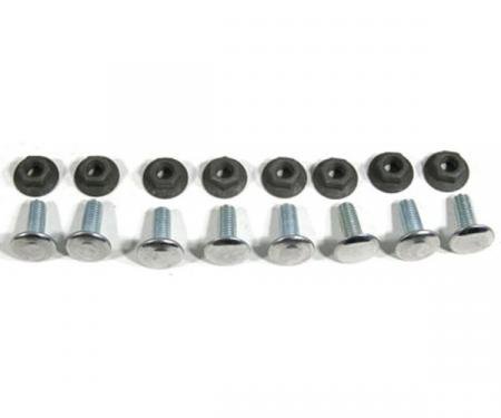 Redline Restomotive® 1974-1977 Chevrolet El Camino 16 Piece Front Bumper Bolt Kit